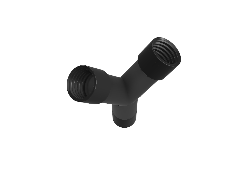 Configureerbare Y-Adapter Stofafzuiging (45mm) - Volledig op Maat